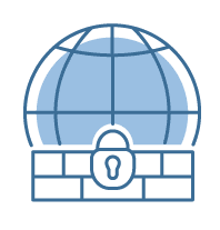 global internet security icon