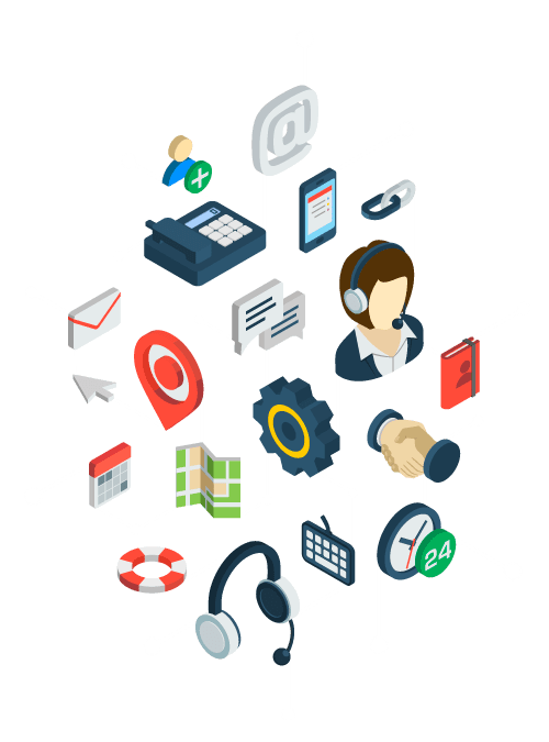 IT mixed icon set